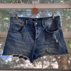Hudson cutoff shorts